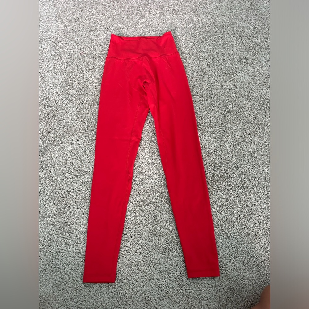 BuffBunny Vibrant Red Leggings